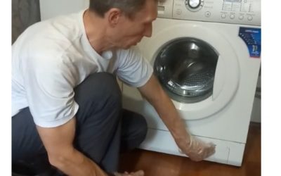 Самостоятельная чистка сливного насоса стиральной машины LG